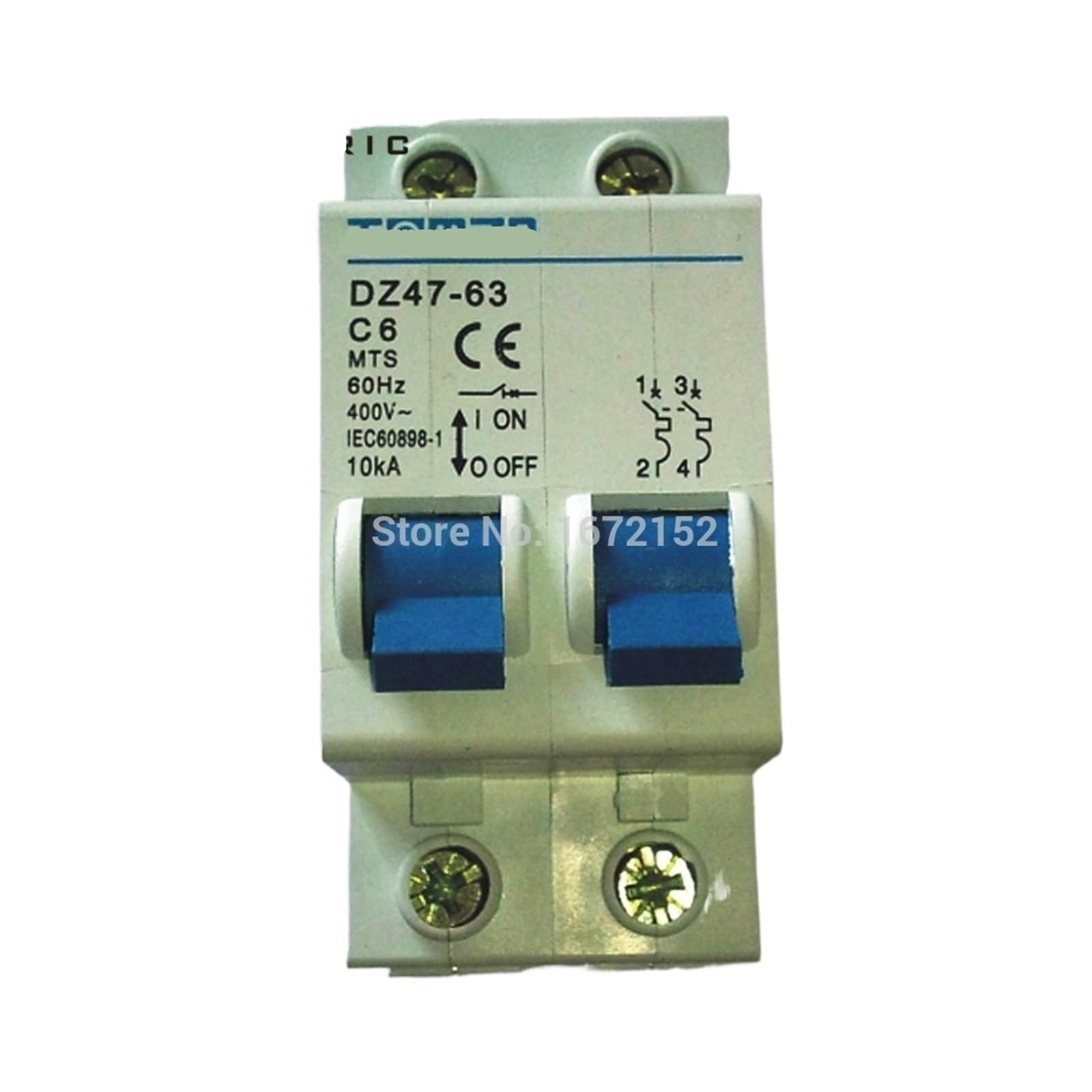 VSPPJYFG 1P 6A MTS Manual Transfer Switch Circuit Breaker 50HZ/60HZ 400~