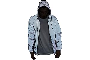 Reflective Hip-hop Signature Night Windbreaker