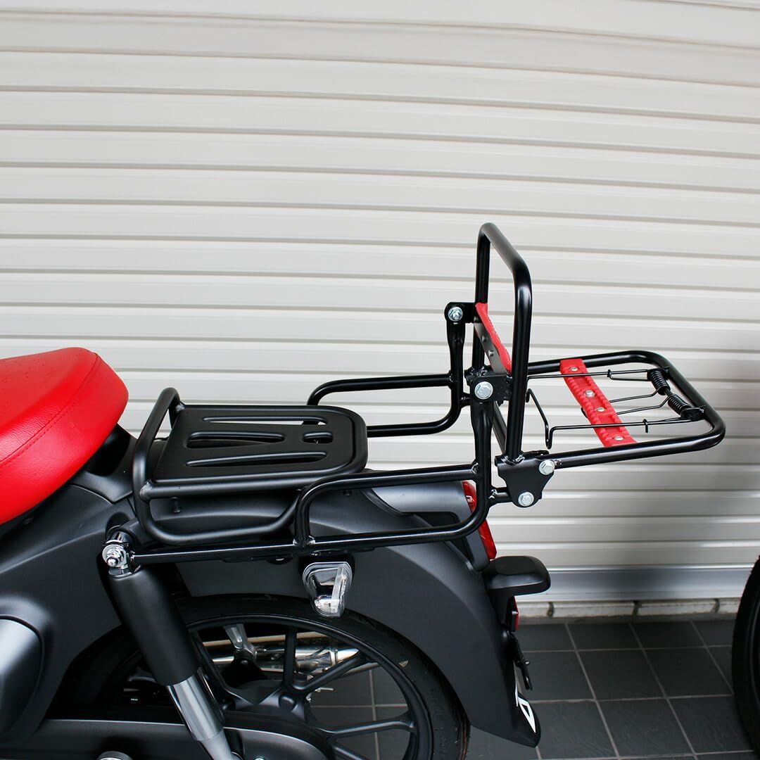 スーパーカブ タンデムバー C125 JA58 JA48 クッション付き Amazon | TWR スーパーカブC125用 タンデムバー 付 折りたたみ