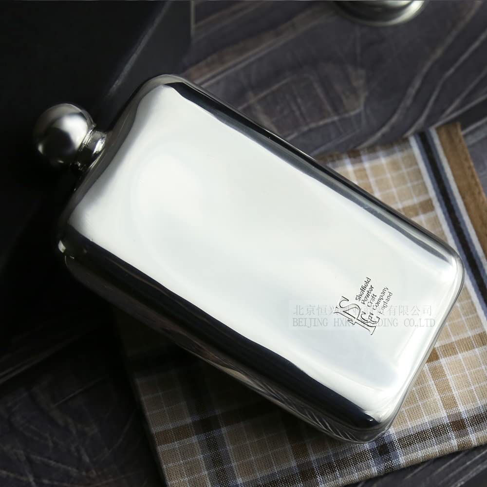 Amazon.co.jp: Sheffield Pewter 携帯用 フラスコ・スキットル