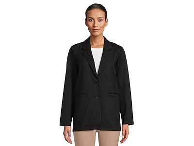 Eileen Fisher Petite Washable Flex Ponte Long Blazer Women
