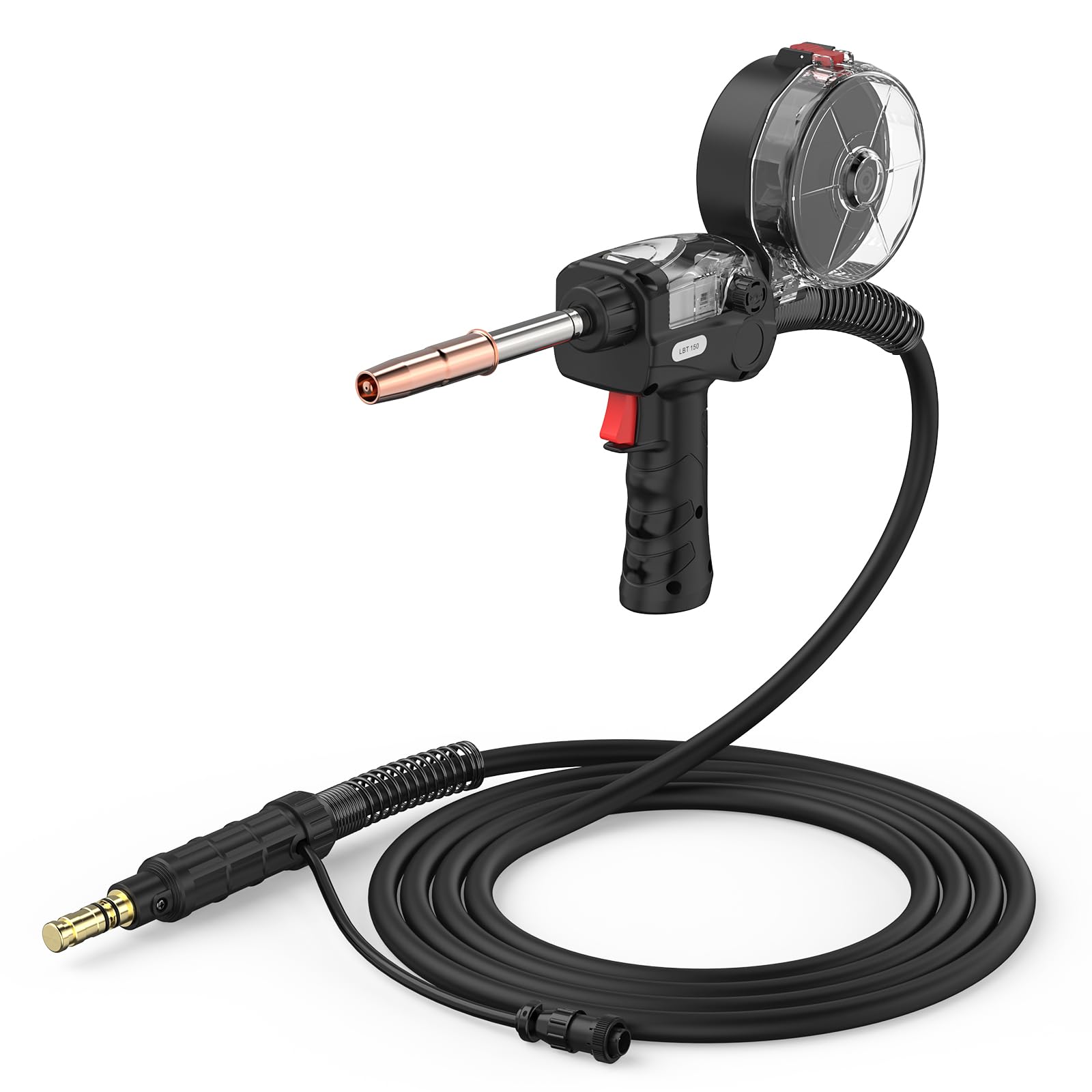YESWELDER 150A Spool Gun 10 FT Cable Fits Select Lincoln Welder for Aluminum MIG Welding