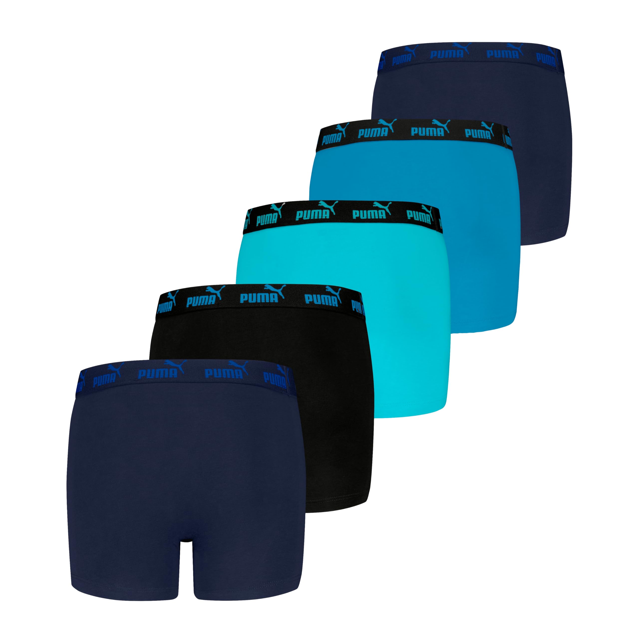 PUMA Bokserki chłopięce (5 sztuk), Blue Combo., 158-164