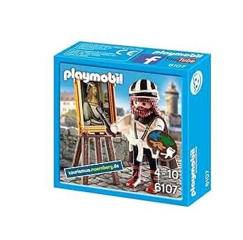 新品 PLAYMOBIL 6107 アルブレヒト・デューラー プレイモービル Amazon.com: Playmobil Dürer National Prado Museum : Toys & Games