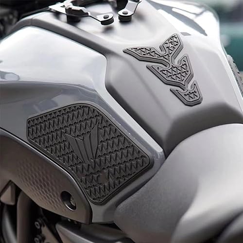 Miniatura 3 de Motorcycle Fuel Tank Sticker Side Fuel Tank Pad Tank Pads Protector Stickers Decal Knee Grip Traction Tankpad for Y&AMAHA MT 07 MT07 MT-07 2021 2022