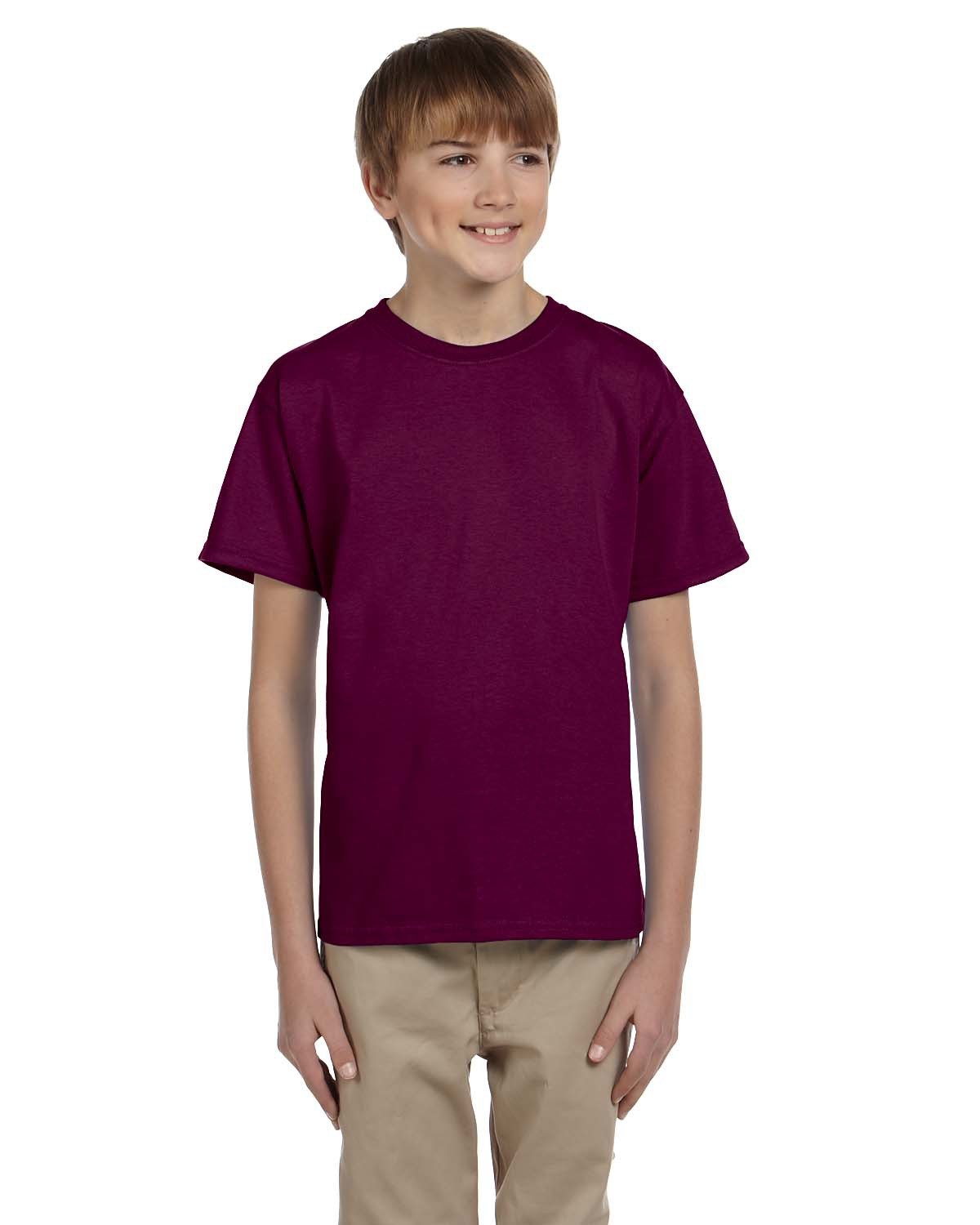 Gildan ® - Youth Heavy Cotton ™ 100% Cotton T-Shirt. 5000B - [Sky]