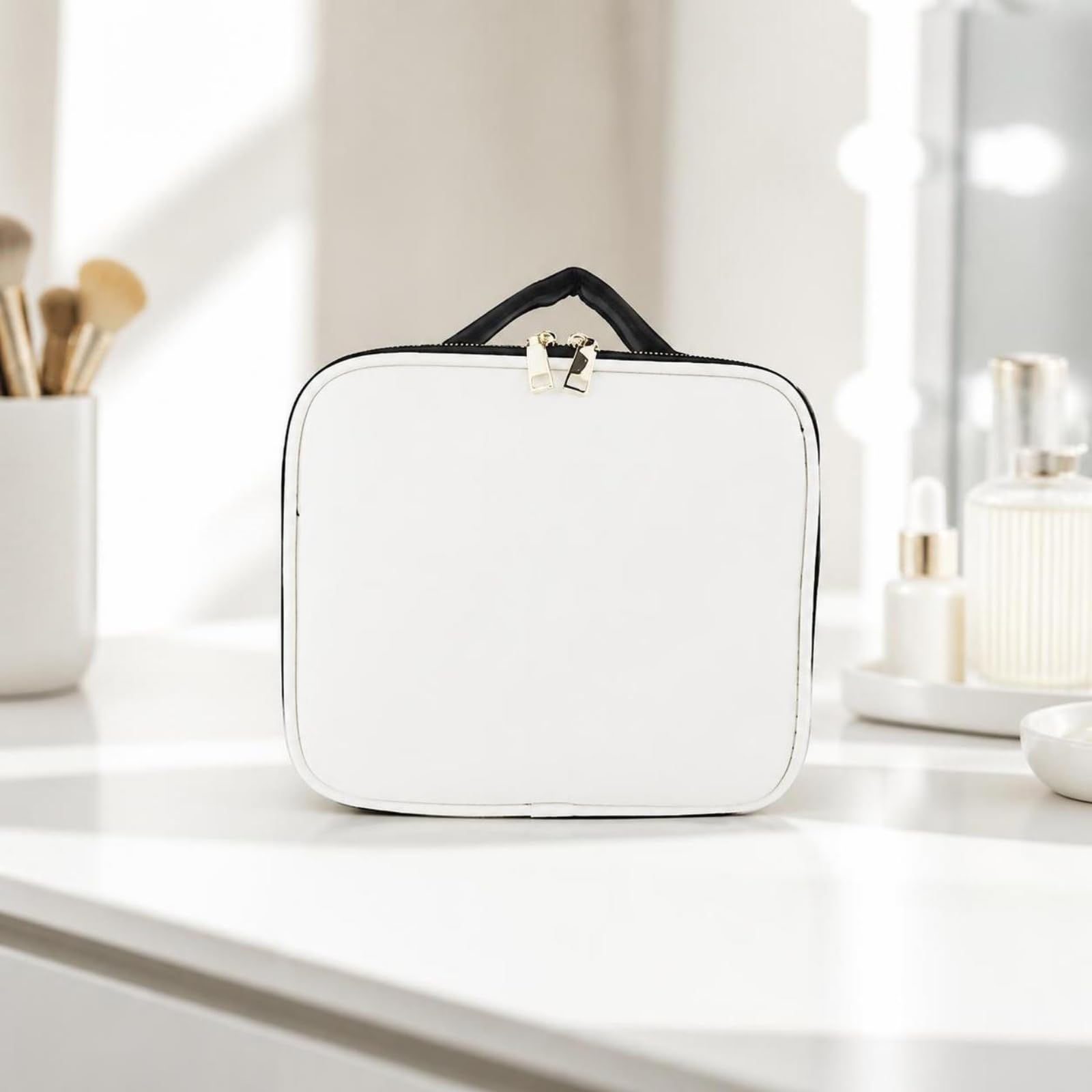 Trousse Toilette Souple, Petit, Petit Format À Motif Marbré, 1,5 Kg