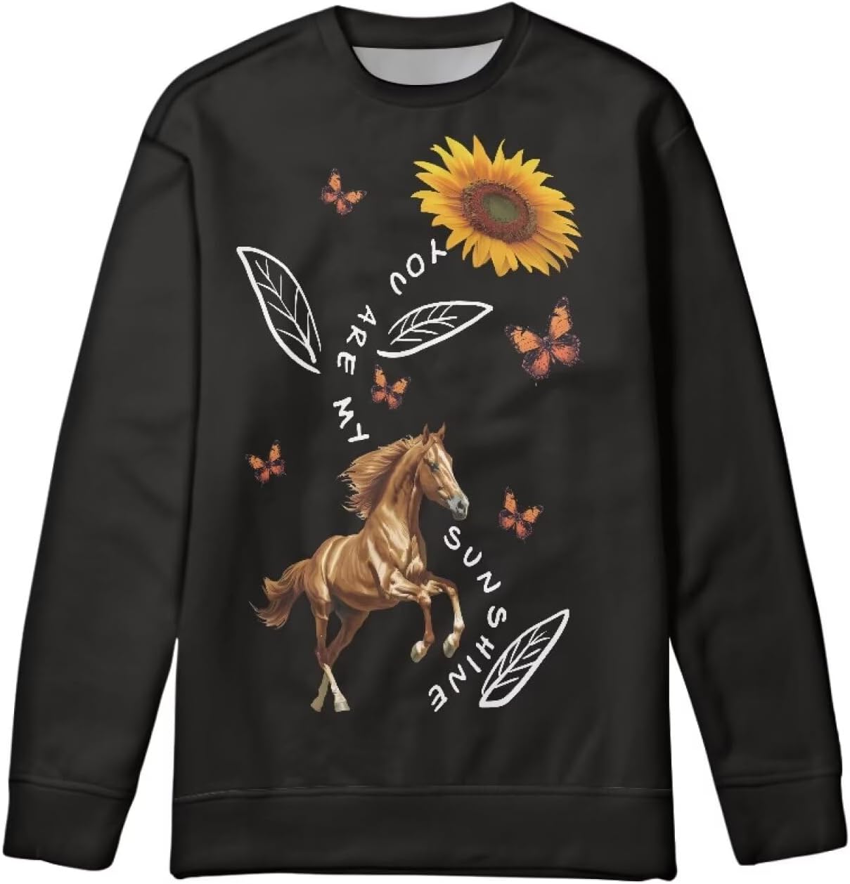 Girls Boys Sweatshirt Fall Outfit Kids Comfy Sweaters Pullover Tops 6-14 Years Old - Image 3