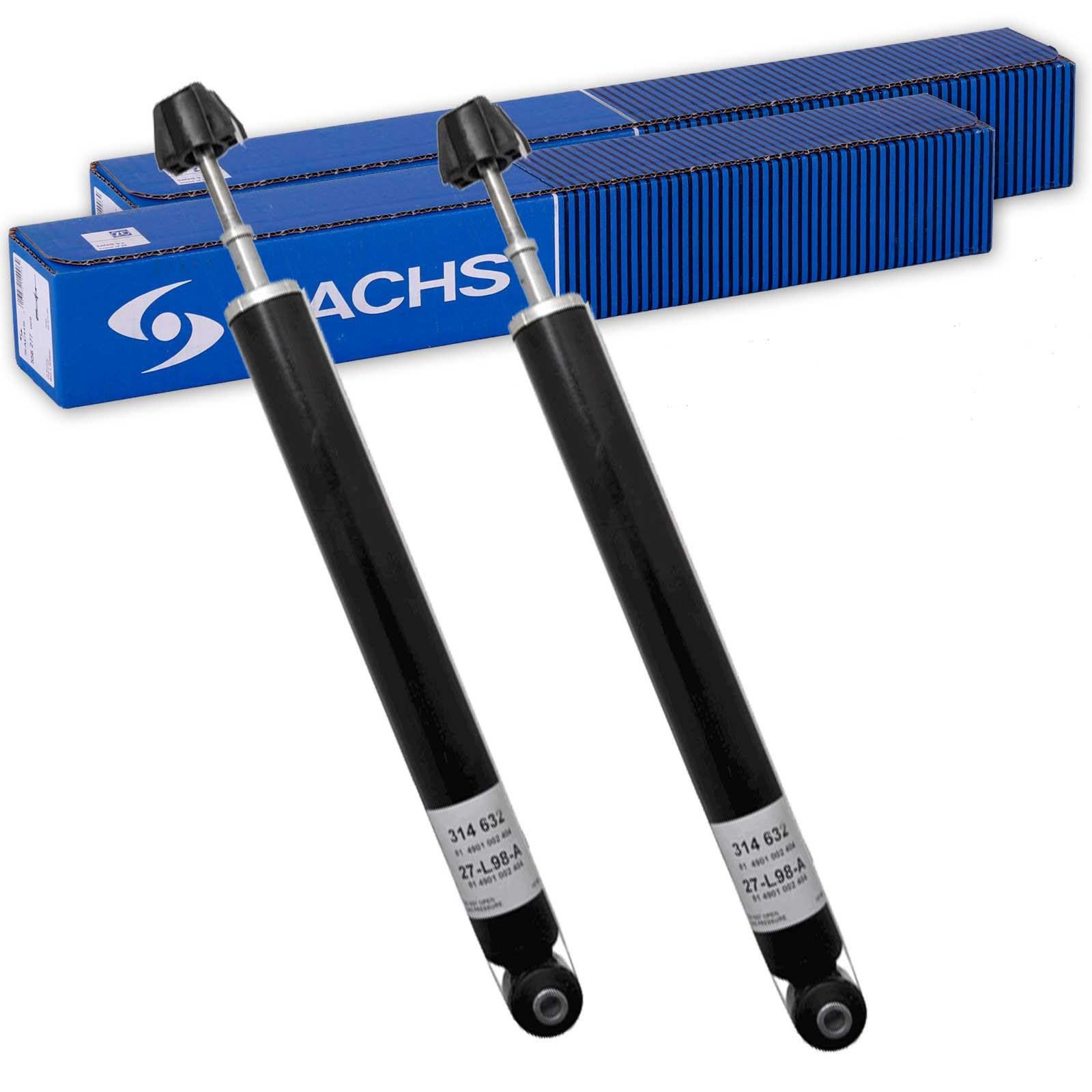 2x Sachs Stoßdämpfer hinten | 2x 314632 Kompatibel mit 107 (pm_, PN_),108,Aygo (_B1_),Aygo (_B4_),C1 (pm_, PN_),C1 II (pa_, Ps_)