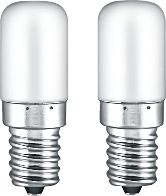 Tonitre E14 Bulb, Refrigerator lamp, 1.5 W replace 15 W E14 Mini T25 LED Bulb, Small Edison Screw SES Bulbs, 3000K Warm White, 135LM, Non Dimmable, 360° Angle, for Extractor Hood/Sewing Machine, 2Pack