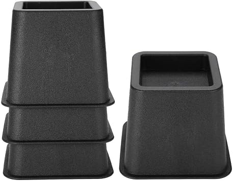 Bed Riser, Adjustable Bed Risers or Furniture Riser,Table Risers Chair Risers or Sofa Risers Safest and Sturdiest Couch Bed Desk Wont Scratch Floors