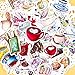 Produktbild SZYND Kreative niedliche selbstgemachte Gourmet-Getränkeaufkleber Kaffee Scrapbooking Cartoon Papieraufkleber/wasserdichtes Briefpapier DIY 38Pcs