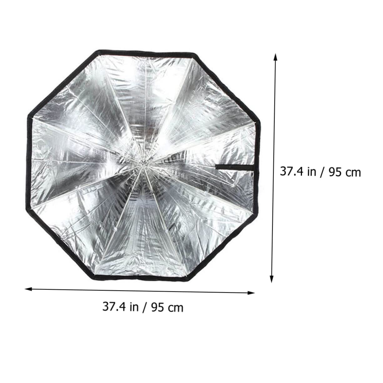 SHINEOFI Ombrello Softbox Ottagonale Professionale per Fotografia Diffusore e Resistente per e Matrimoni All Compatibile con Luci Video e Flash Esterni