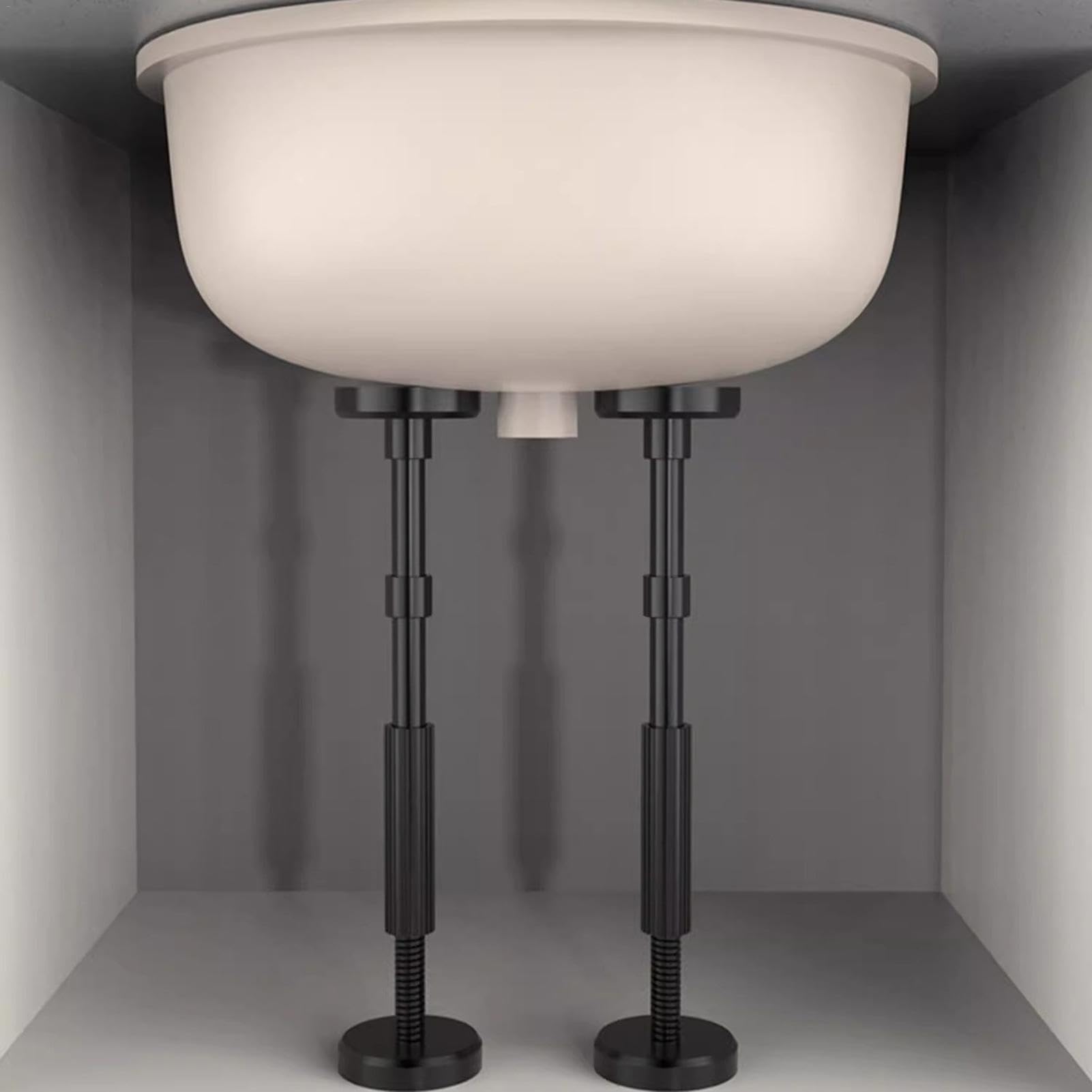 Asta Di Supporto Per Armadietto, Martinetto Telescopico Da Pavimento, Martinetto Regolabile, Asta Di Supporto Rapido Per Mobili, Capacità Di Carico 200 Kg, Asta Di Supporto Per Armadio, Divano