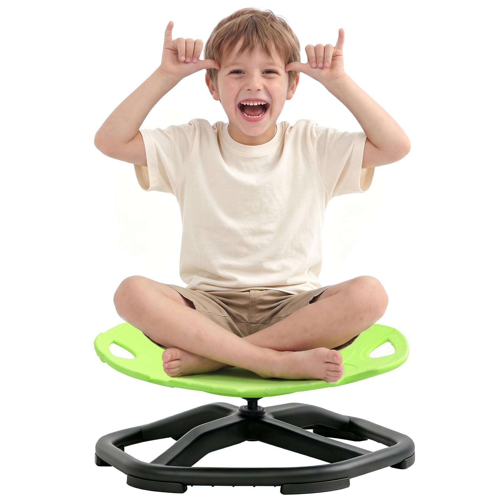 BEJOY Sensory Spinning Chair for Autism, Kids Spinning Chair, Sensory Toys for Autism for Toddlers, Autism Sensory Equipment for Physical Coordination Training Indoor & Outdoor Autism Sensory Products