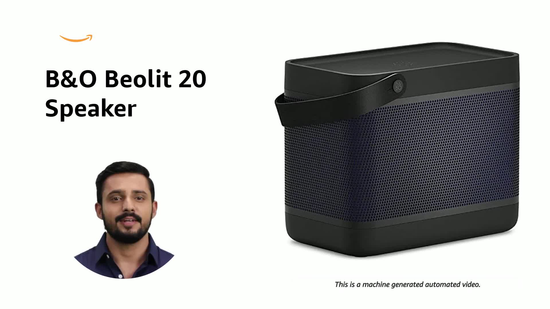 スピーカー・ウーファー Bang & Olufsen Beolit20 Black Anthracite Buy Powerful Bang & Olufsen Beolit 20 Portable Speaker