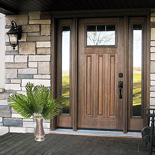 Slanc 5 Pack Palm Artificial Plants Leaves Decorations Faux Large Tropical Palm Leaves Imitation Ferns Artificial Plants Leaf For Home Kitchen Party Flowers Arrangement Wedding Decorations #TOP4