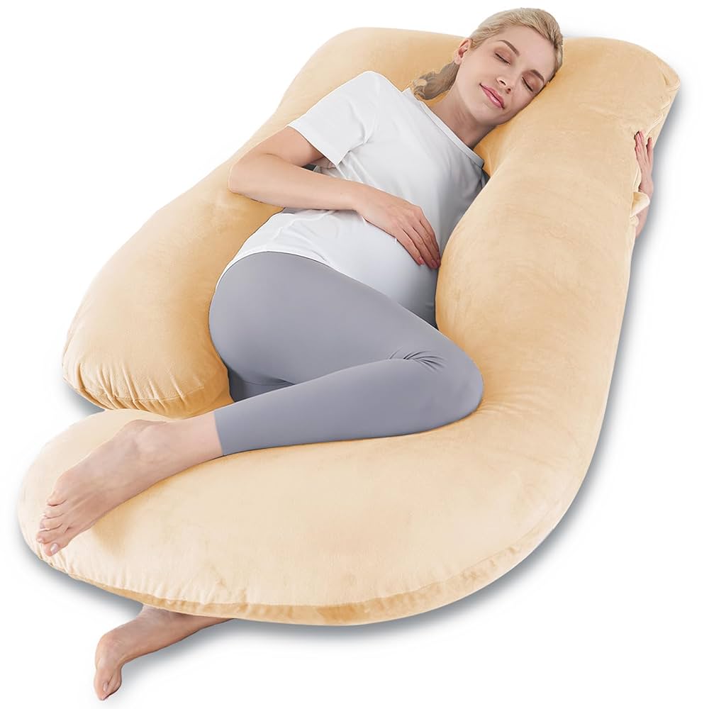 Oreiller De Corps Sasttie Pregnancy Pillows For Sleeping, U Shaped