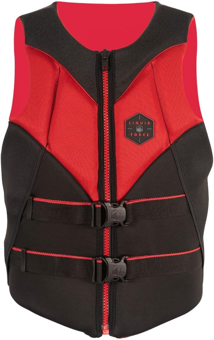 Liquid Force 2025 Rush (Black/Red) CGA Life Jacket