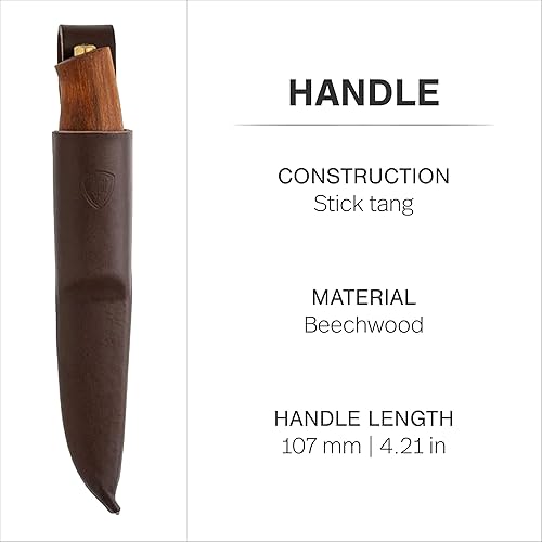 Miniatura 5 de HELLE Skog - Cuchillo de trinchar - Hoja de 3"