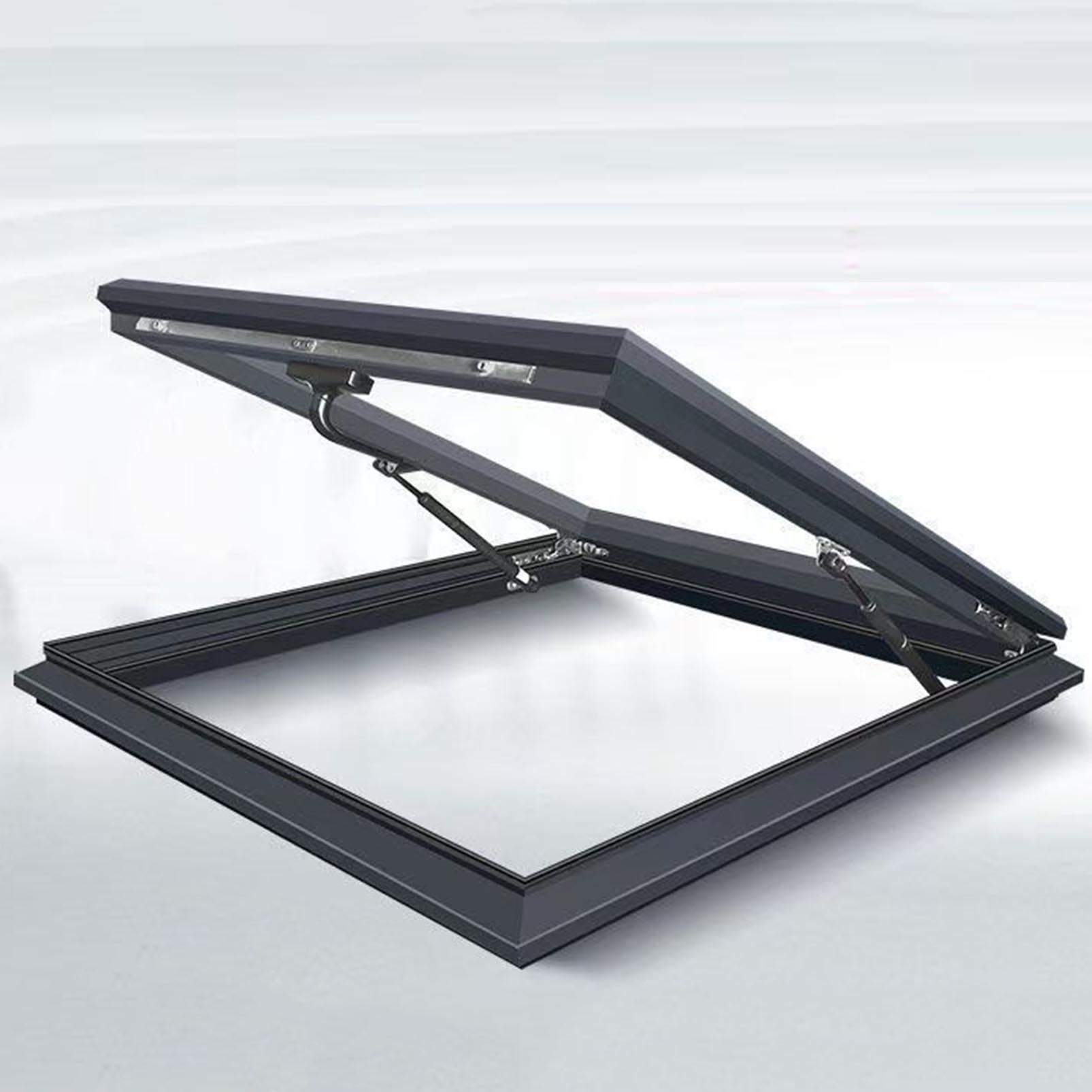 WXPGFEQ Weatherproof Roof Access Hatch HeavyDuty Aluminum Alloy Ceiling Manhole Cover Secure Attic Access Door for Skylight Rooftop and Attic Use