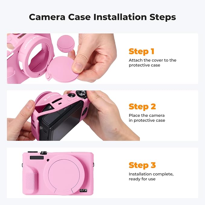 Funda de silicona para Canon Powershot G7 X Mark III miniatura 5