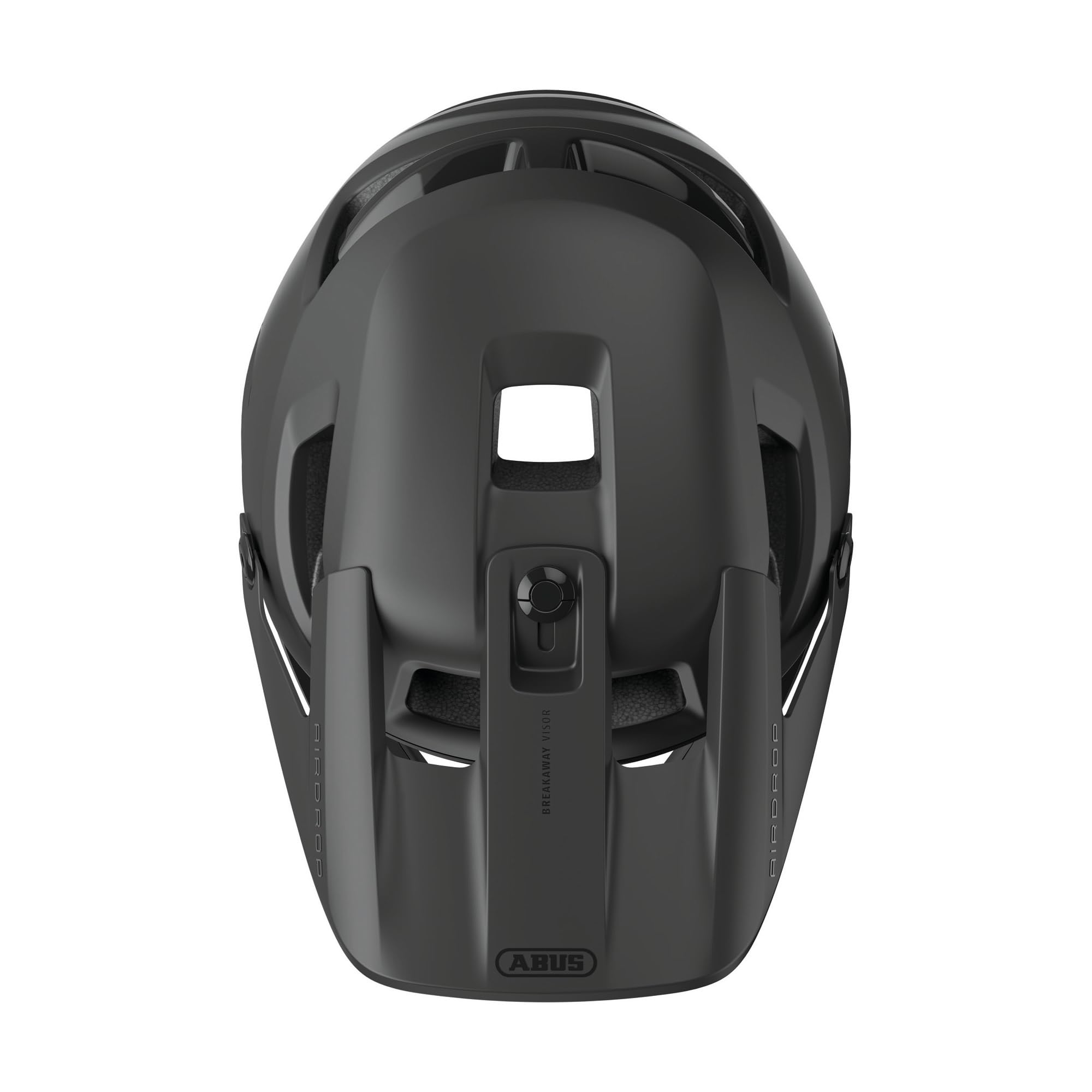 ABUS Casque Intégral AirDrop MIPS, Noir, Taille L/XL | Casque vélo avec protection menton, système de réglage, canaux acoustiques, 17 aérations