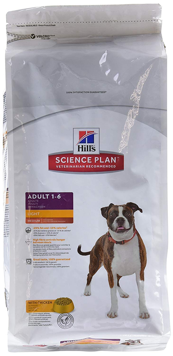 Hill's Canine Adult Light Chicken 7570 Comida para Perros - 12000 gr