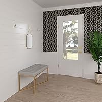 Vista 8 de National Hardware N337-917 Gancho moderno de caña, 4", oro cepillado