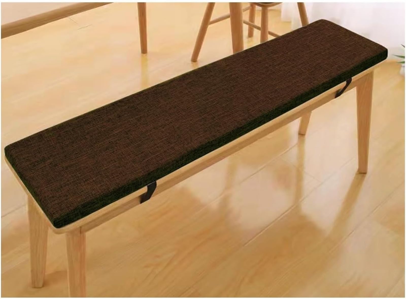 Coussin de banc d'extérieur 150 x 30 de 5cm d'épaisseur pour jardin et balcon