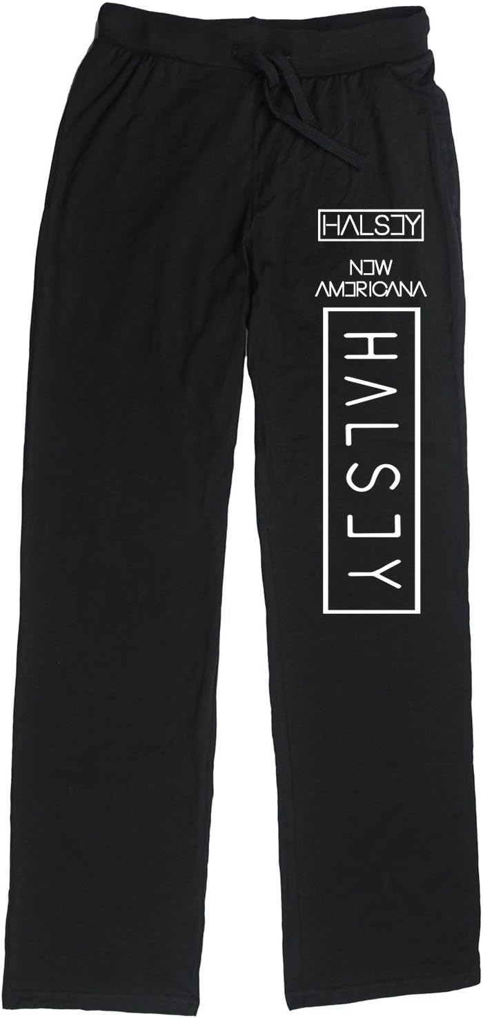 PUS Women's Halsey New Americana Lounge Pajama Pants M Black