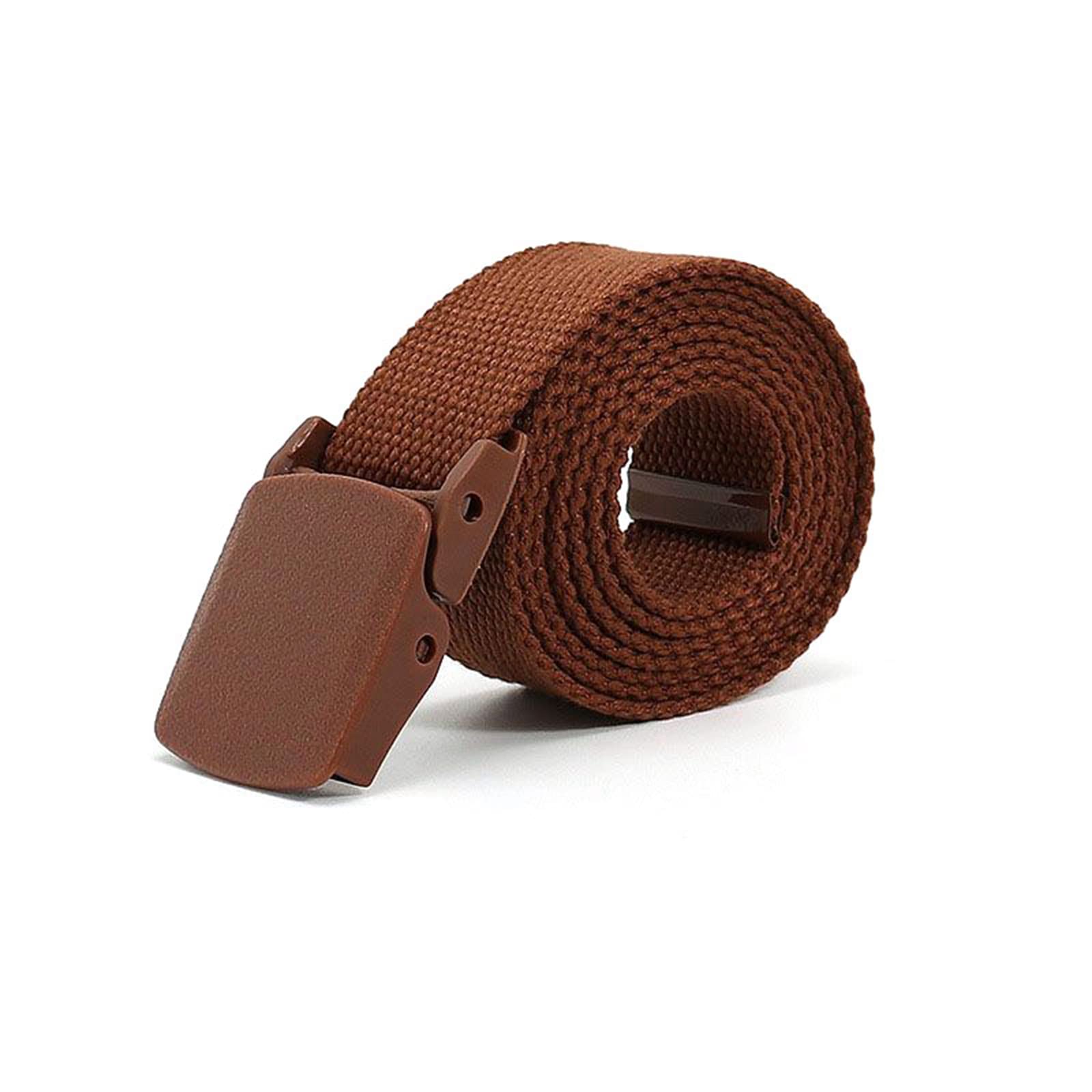 Colorful Nylon Tactical Belt 3.2 cm Width Clothing Accessories Canvas Braided Belt Clothing Decoration Belt, 120cm