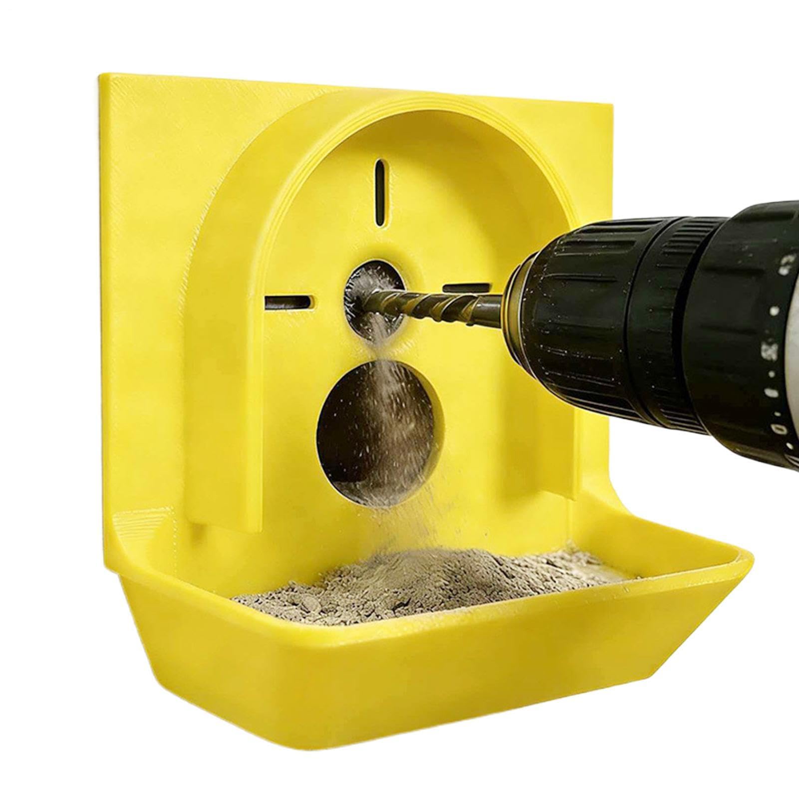 Raccogli Polvere Per Trapano Elettrico | Strumento Ausiliario Preciso | Raccoglitore di Polvere da Trapano per Pareti in Cemento e,per Edilizia e Falegnameria