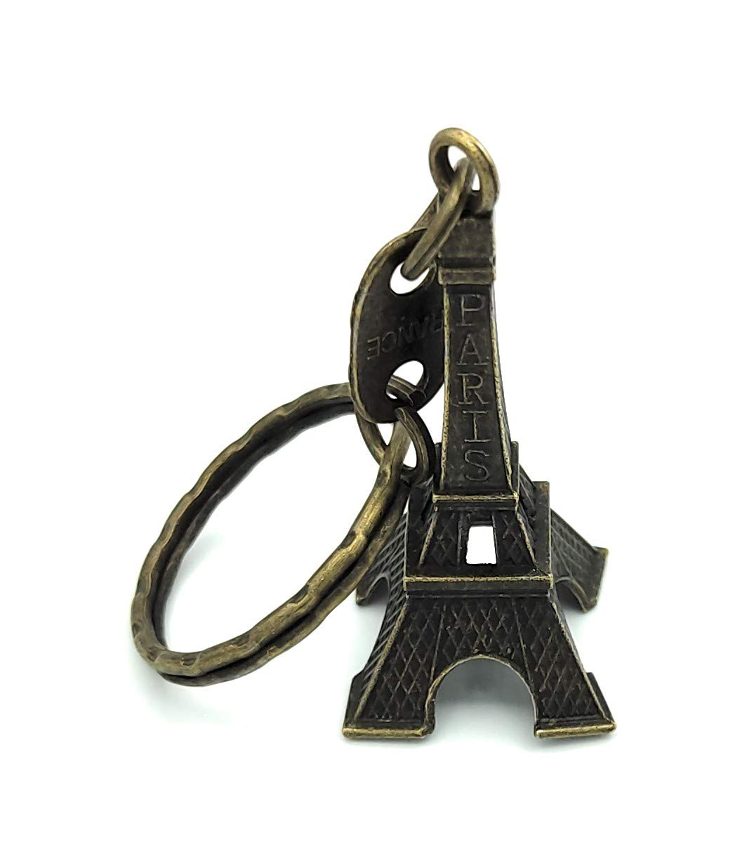 PromotechEiffel Tower France Paris Keyring, bronze, W2L6