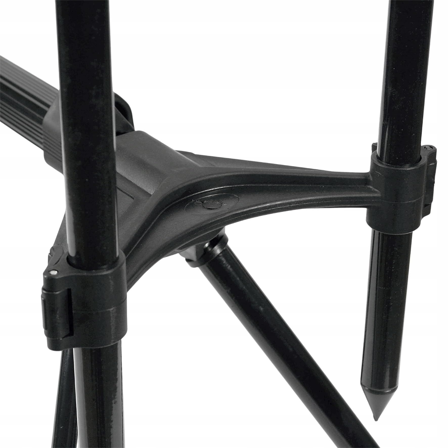 A&N Rod Pod per 3 canne – Supporto per canna da pesca regolabile 75 – 124 cm, robusto supporto per canna da pesca con filettatura universale per indicatore di morso, inclusa borsa per il trasporto