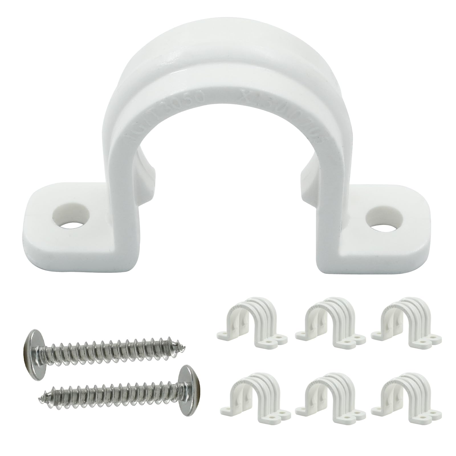 Bonsicoky 12 Set PVC Pipe Clamps - 3/4