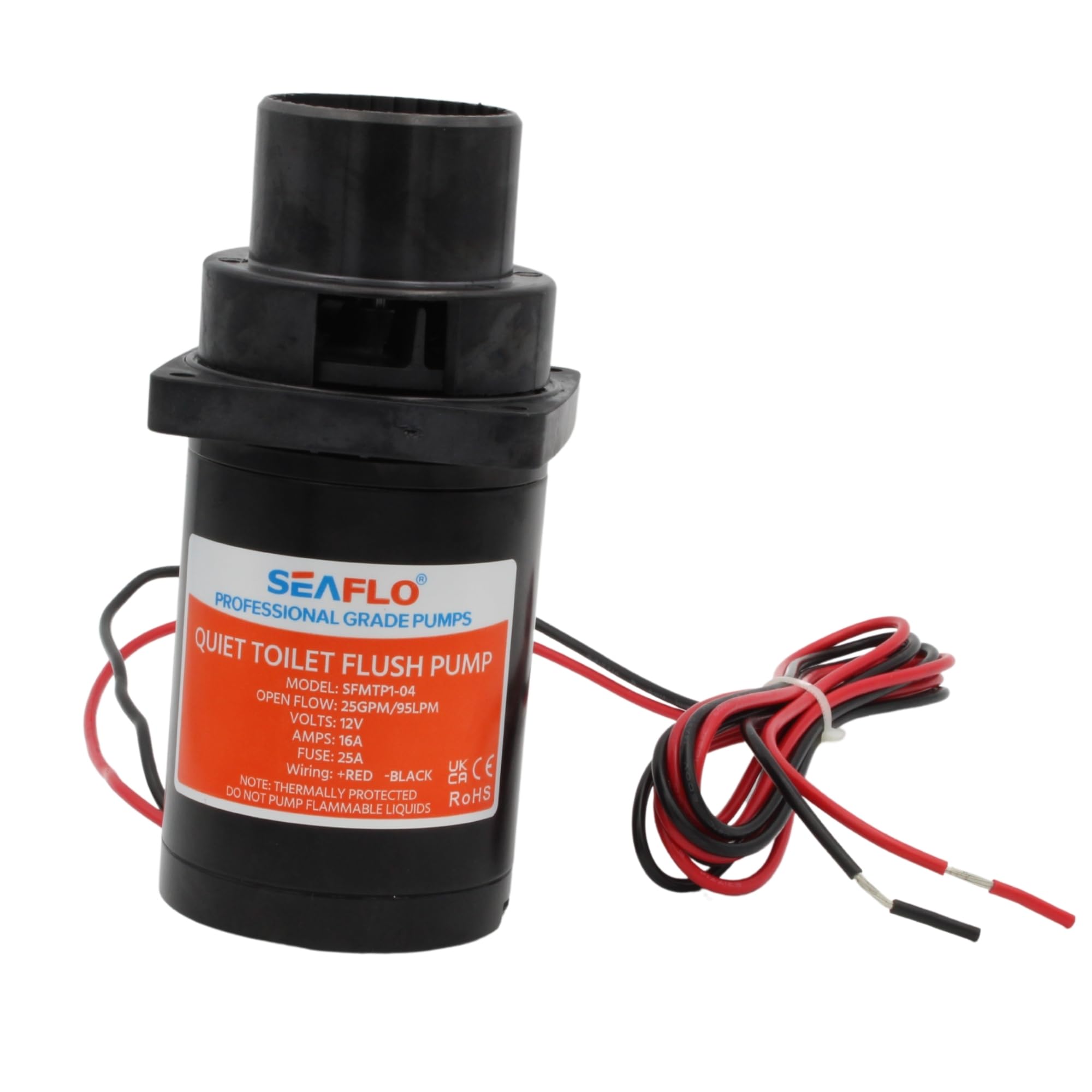 chipco様せ Amazon.com: SEAFLO 12V Quiet-Flush Marine Toilet Flush Pump