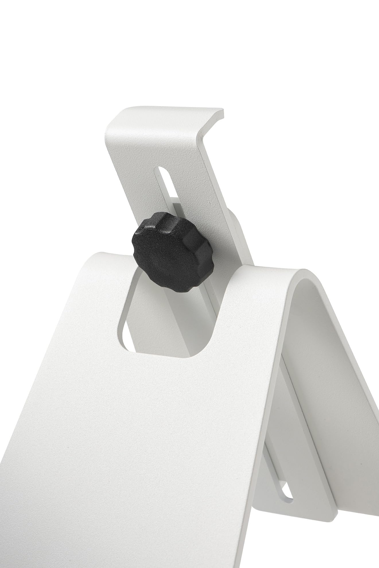 Supporto per Tablet da Scrivania Supporto Universale per iPad & Tablet da 8–13 Pollici – Stand in Metallo Robusto per Ufficio, Cucina & Smart Working – Bianco