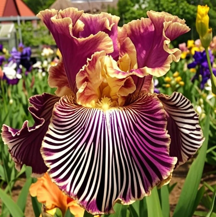 Iris Bulbs, Wedding, Simple Planting, Iris Bulbs for Planting, Perennial, Garden Flowers Now UK, Perfect UK Now, 5bulb-k