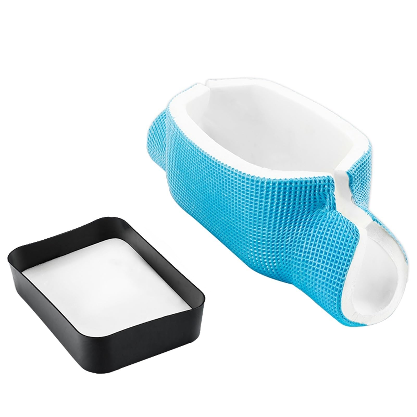 Protection pour vanne de compteur d'eau carrée étanche et isolante extérieure