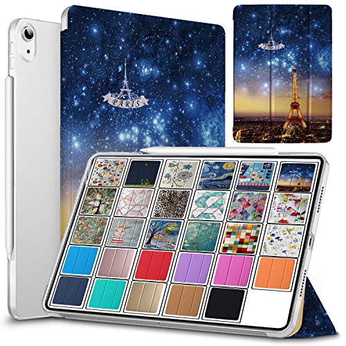 Image of DuraSafe Cases for iPad Air 4th 5th 6th 2020 2022 2024 Gen 10.9 11 A2588 A2589 A2591 MM9E3HN /A MM9D3HN /A MME23HN /A MM9N3HN /A MM9C3HN /A MM9F3HN /A A2316 MYFQ2HN /A MYFM2HN /A MYFR2HN /A - Paris Night