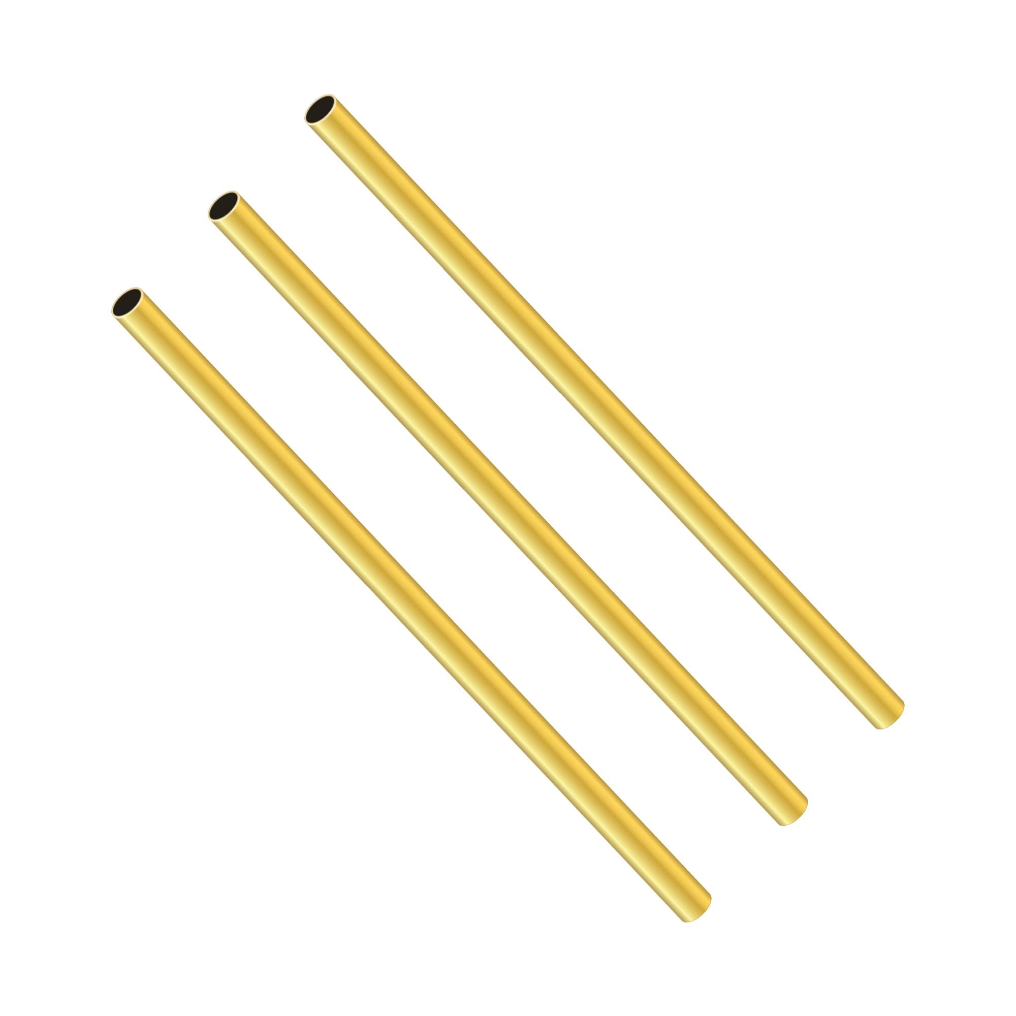 Tubi In Ottone Rotondi Senza Cuciture - 4mm Diametro, 200mm Lunghezza, Per Fai Da Te - Foto 7