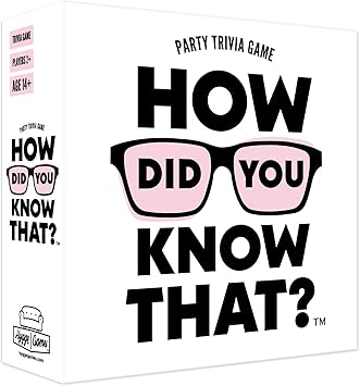 Hygge Games How did You Know That? Trivia Party Game, White