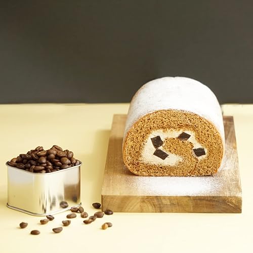 わらいみらい コーヒー ロールケーキ