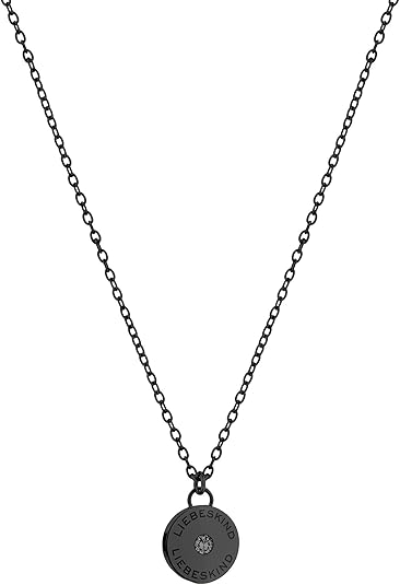Liebeskind Collana In Acciaio Inox 40 Cm - Catenina A Maglia Rolò Con Chiusura A Leva - Gioiello Donna In Confezione Regalo