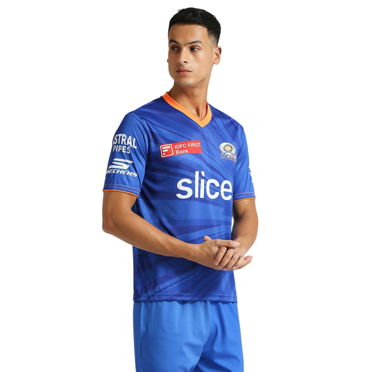 playR x MI Training Jersey 2024, maglietta sportiva da uomo a mezze maniche, vestibilità regolare, comoda maglietta sportiva per partite, allenamento e abbigliamento casual, elegante maglietta MI per