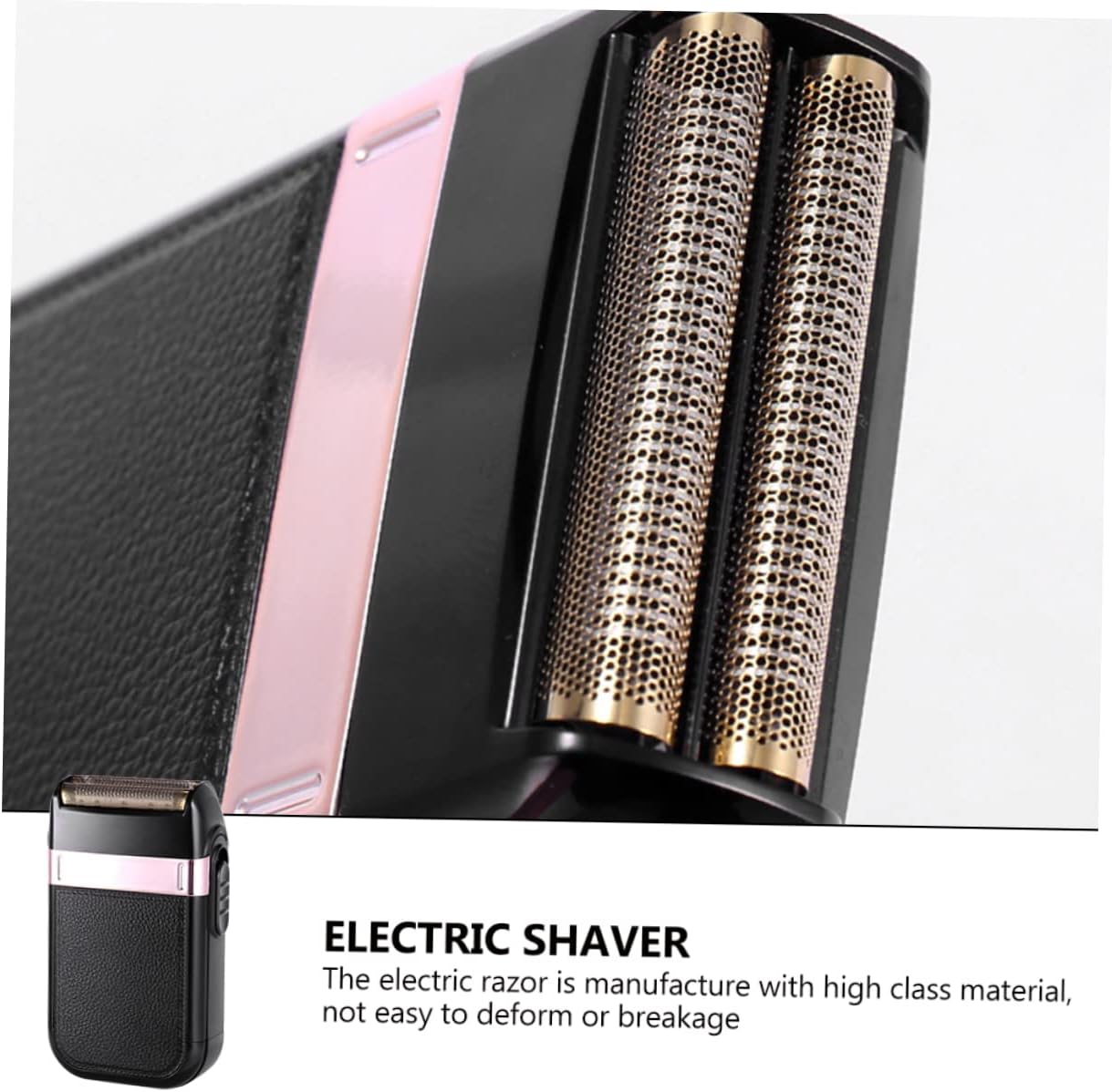 Mikinona Men Electric Razor Floating Rechargeable Beard Knife for Nose Trimmer Mens Razor Simple Shaver