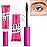 BINGBRUSH Tinted Thickening EYE Brow Glue Mascara,Brow Fast Sculpt,Waterproof, Transfer-proof, Brush to Fill in Eyebrows and Cover Gray Hairs - Cruelty Free - Light Medium Brown (2Pcs 09 transparent)
