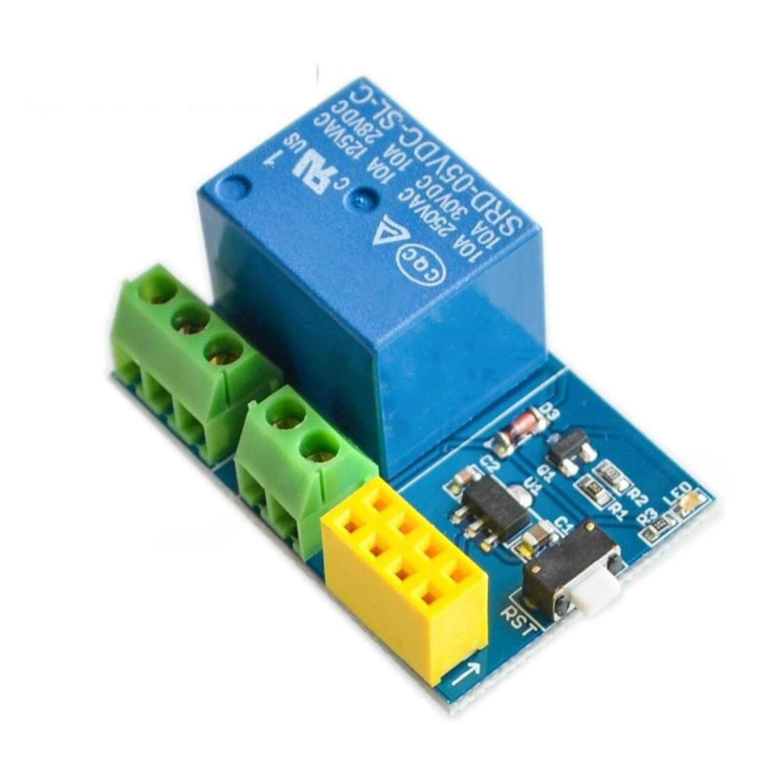 ESP8266 ESP-01S 5V Modulo Relè Cose Smart Home, Casa Intelligente Interruttore di Controllo Remoto APP Del Telefono ESP01 ESP-01 Modulo Wireless Accessori elettronici(Size:WIFI relay module)
