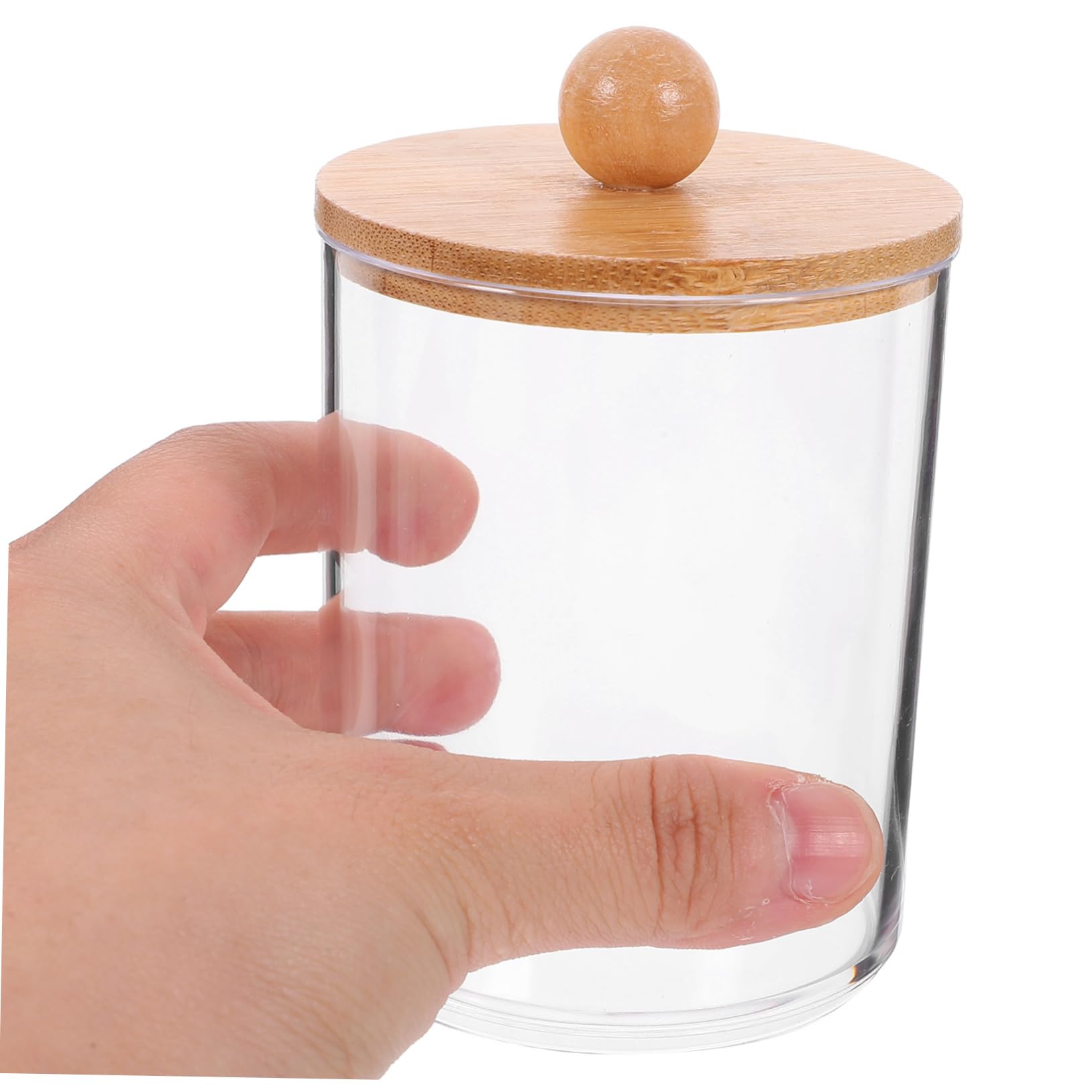 Amosfun 4 Juegos Caja De Almacenamiento De Maquillaje Cajas Organizadoras Cajitas Organizadoras Organizadores De Tocador De Baño Dispensador De Bastoncillos De Algodon Bote Pequeño Bambú